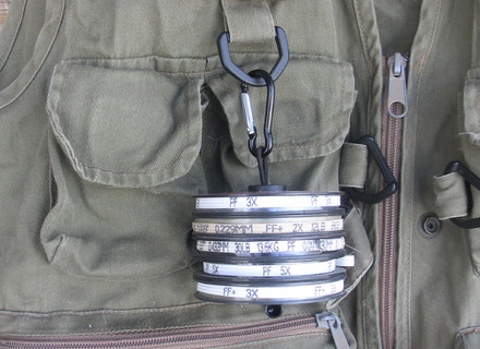 Tippet Holder držák na vlasce s karabinou
