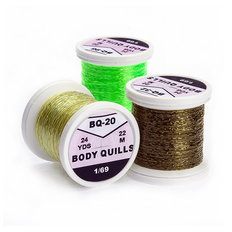 Hends Body Quills BQ-53 Orange Tip-Dk.Brown Body Multicolour