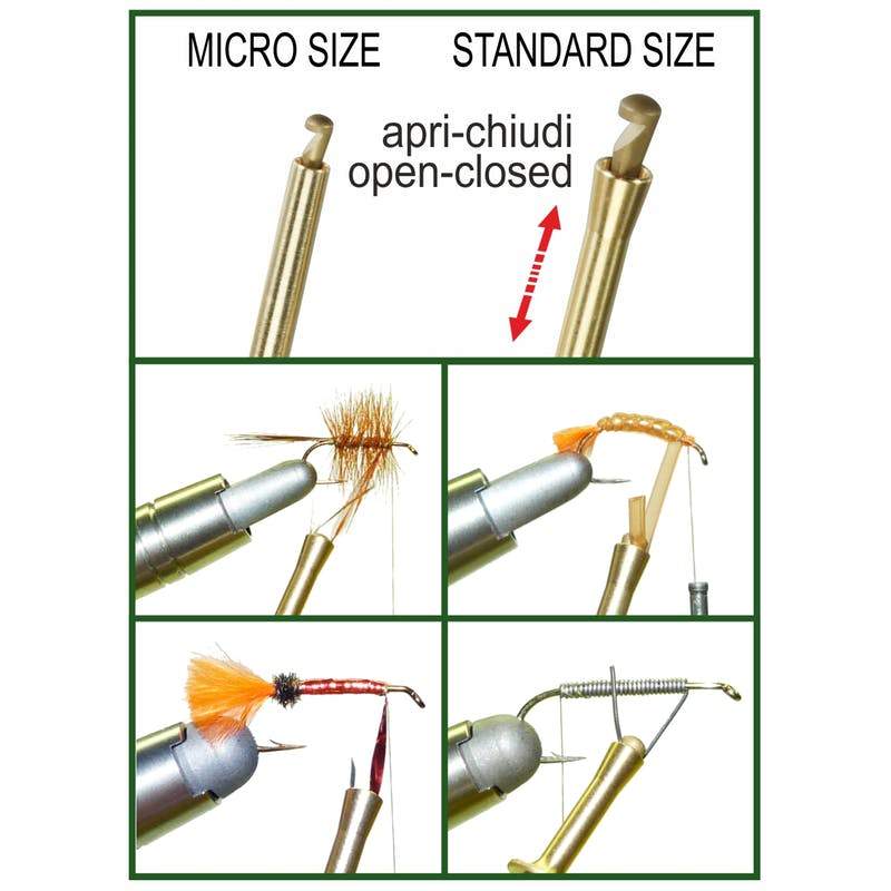 Skřipec Stonfo Elite Hackle Plier Micro