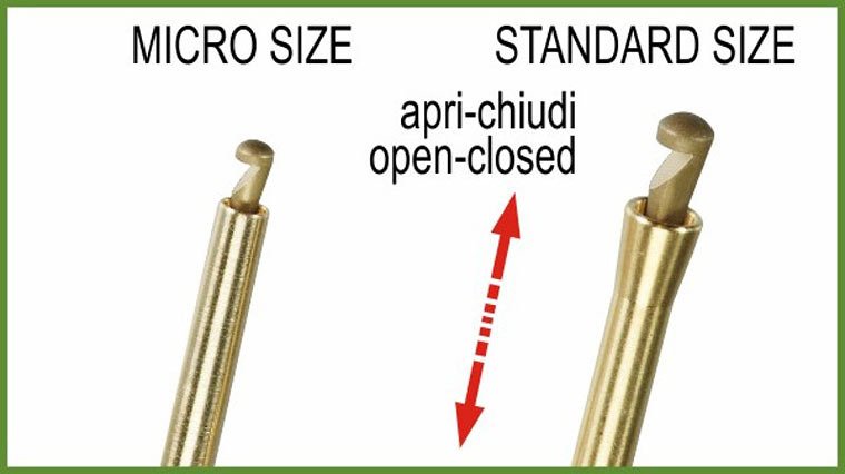 Skřipec Stonfo Elite Hackle Plier Micro