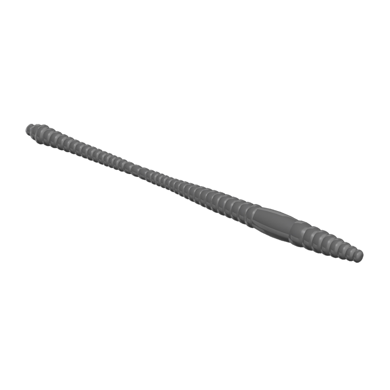 Libra Lures DYING WORM 70 Black 040 (Cheese)