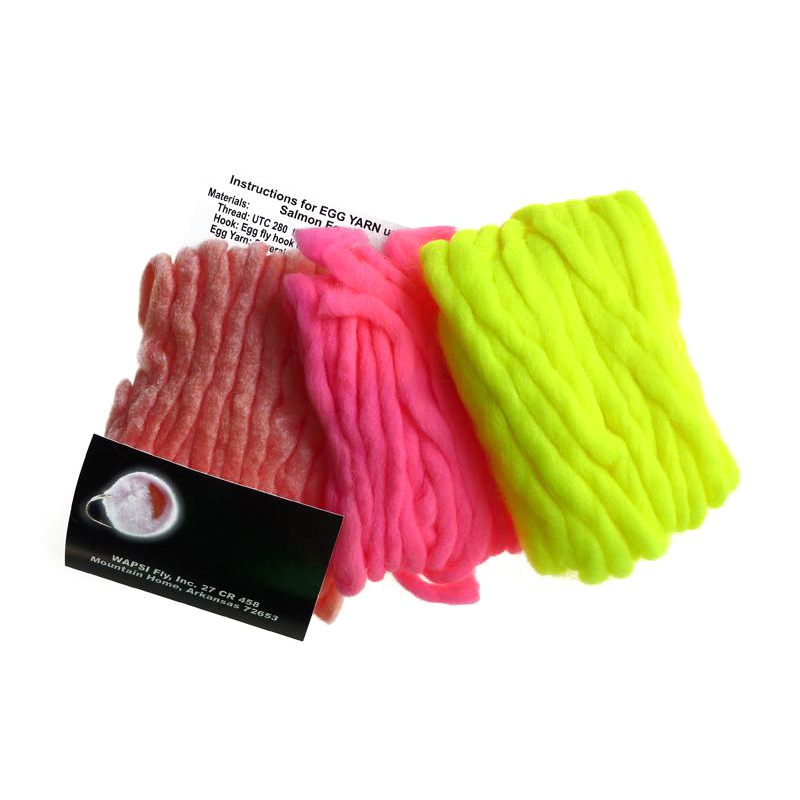 Wapsi Egg Yarn Fluo Fire Orange