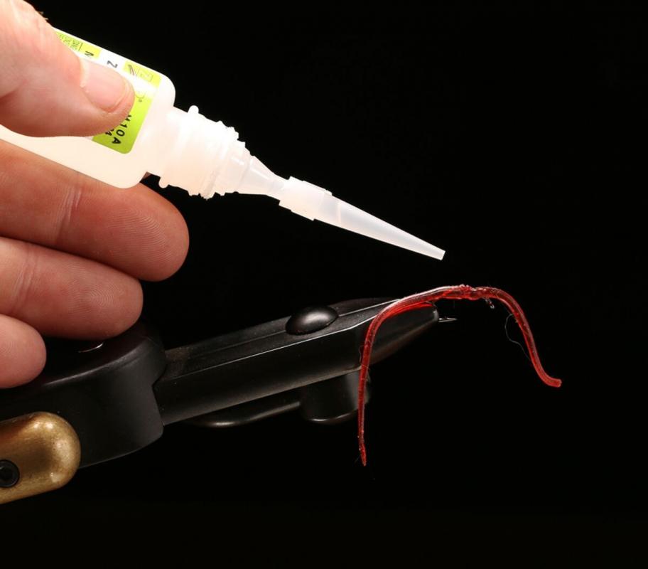Hareline Mini Squiggle Worms Fluo Bubble Gum