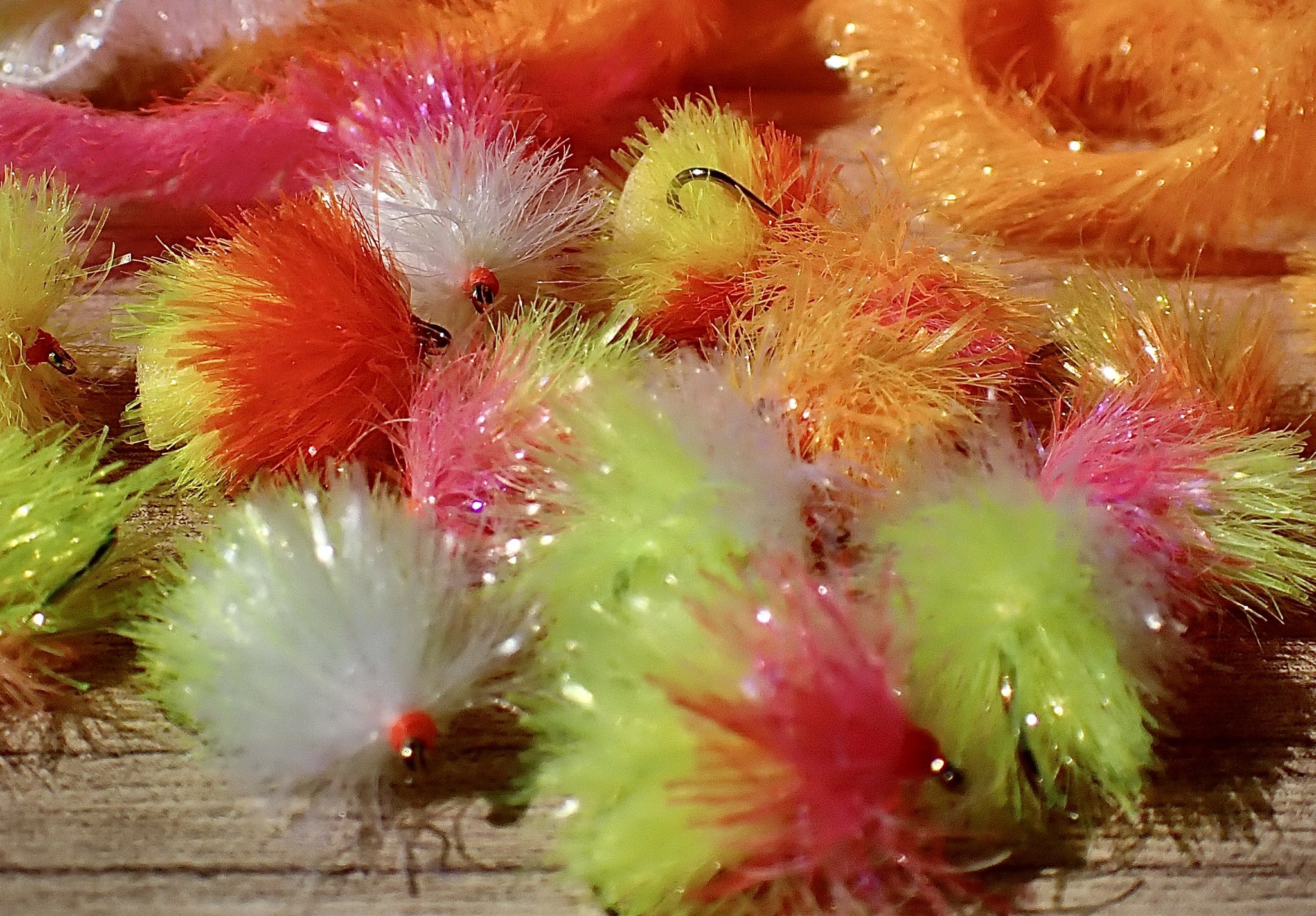 Veniard Turbo Translucent Chenille Fluo Pink