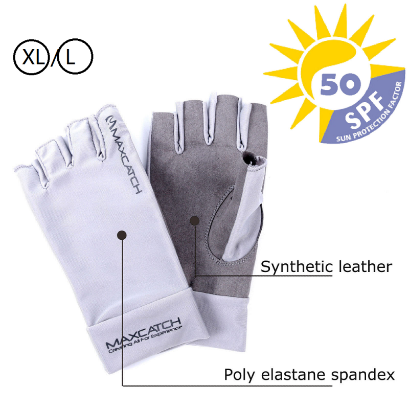 Letní rukavice Trapper Solar Pro Light Grey Glove vel. XL