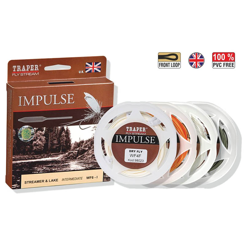 Muškařská šňůra Traper Impulse S&L Sinking S3