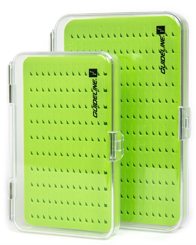 Krabička na mušky Guideline Slim Tri Foam Large Dry Fly & Nymph Medium