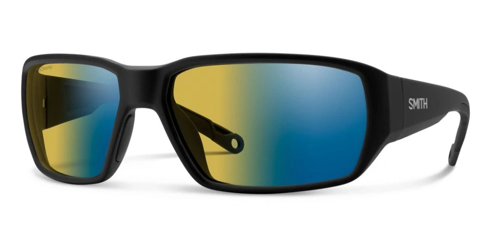 Polarizační brýle Smith Optics Hookset Matte Black Polarchromic Yellow Blue Mirror