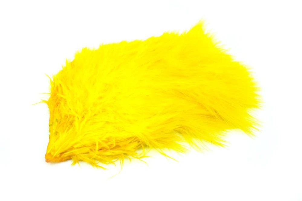 Whiting Super 'Bou White dyed Yellow