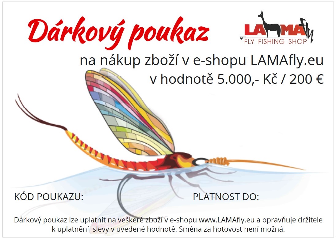Dárkový poukaz v hodnotě 5000,- Kč