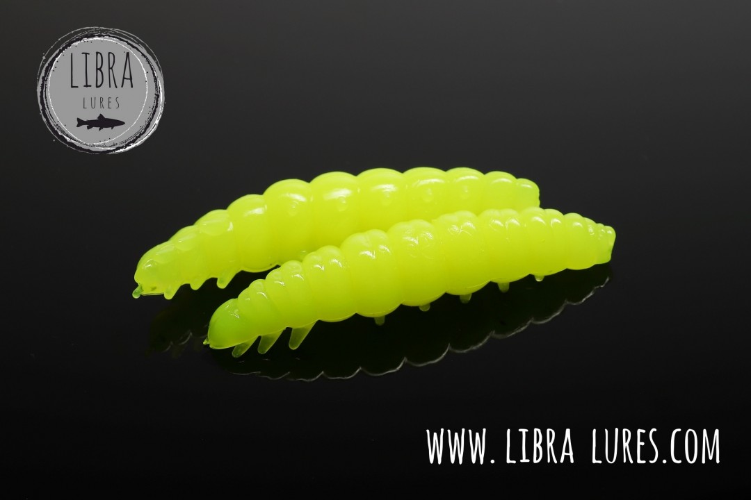 Libra Lures LARVA 45 Hot Yellow 006 (Krill)