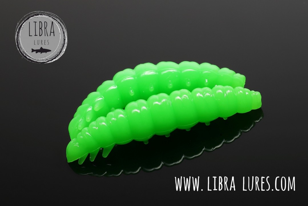 Libra Lures LARVA 35 Hot Apple Green 026 (Cheese)