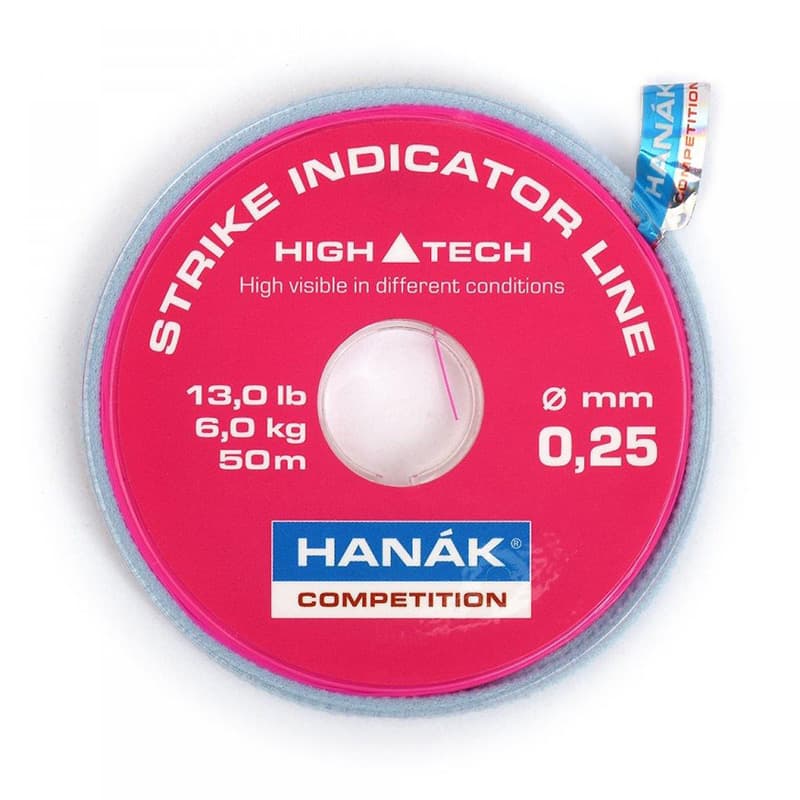 Hanák Strike Indicator Line 50m Fluo Pink 0,20mm