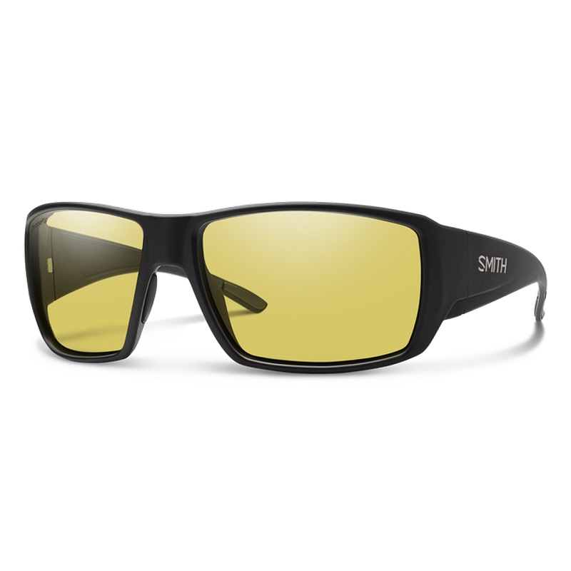 Polarizační brýle Smith Optics Guide's Choice (CP Glass) Matte Black Polar Low Light Yellow