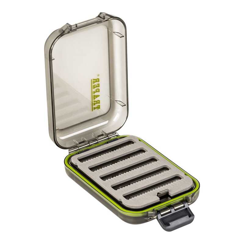 Krabička na mušky Traper Dry Fly Vertical Transparent Waterproof Box