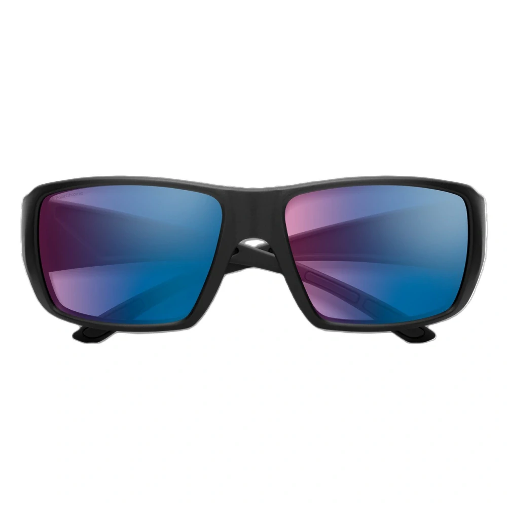 Polarizační brýle Smith Optics Guide's Choice XL (CP Glass) Matte Black Polarchromic Rose Blue Mirror