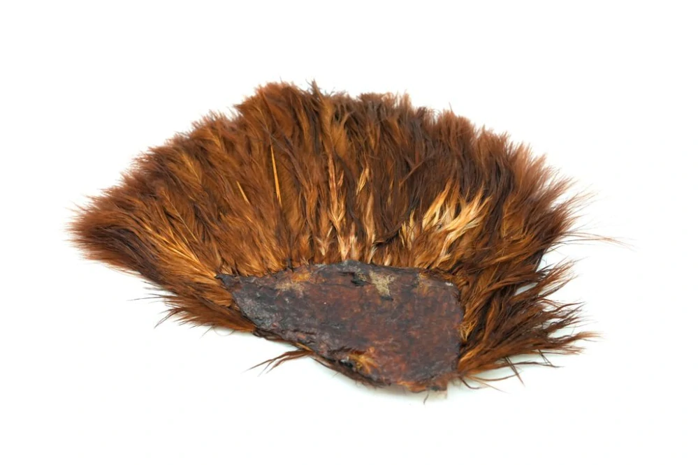 Whiting Super 'Bou White dyed Brown