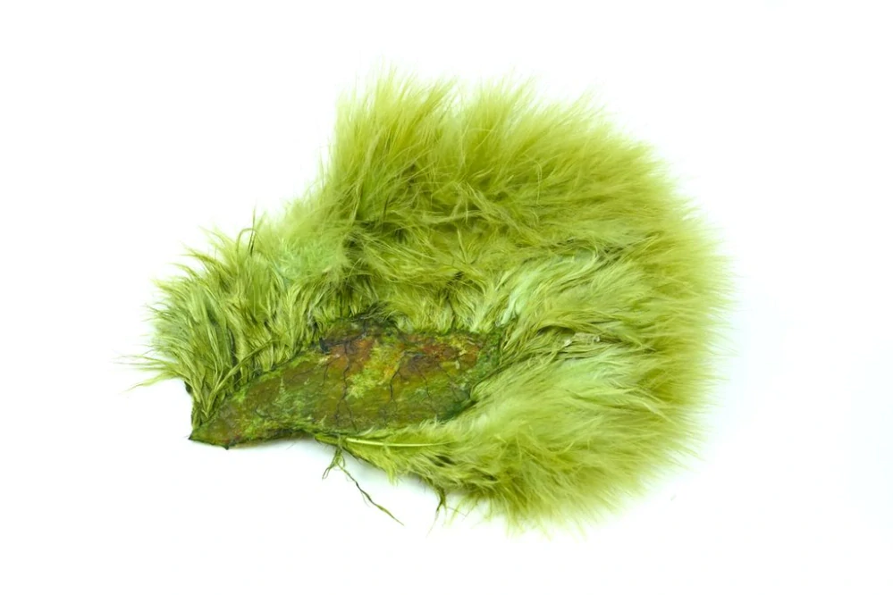 Whiting Super 'Bou White dyed Olive