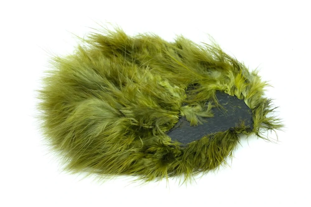 Whiting Super 'Bou White dyed Dark Olive