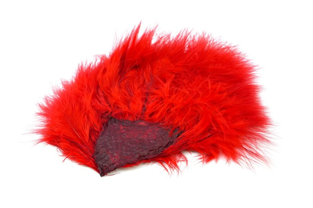 Whiting Super 'Bou White dyed Red
