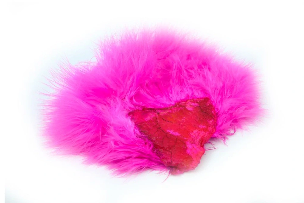 Whiting Super 'Bou White dyed Pink