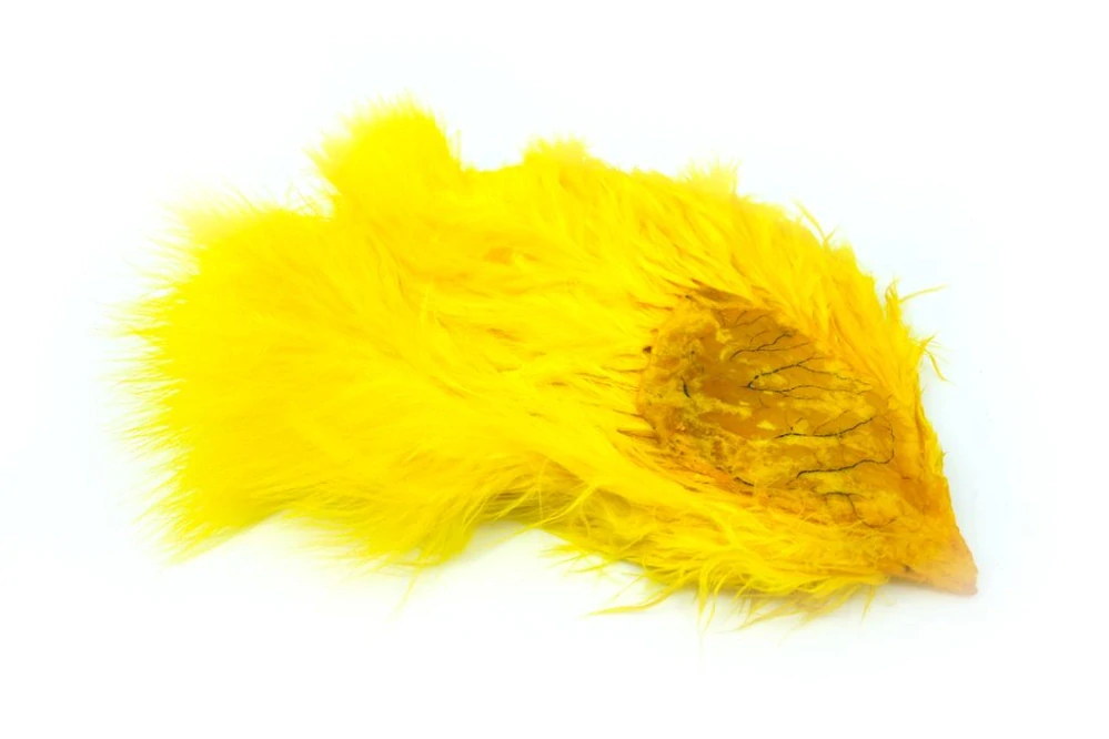 Whiting Super 'Bou White dyed Yellow