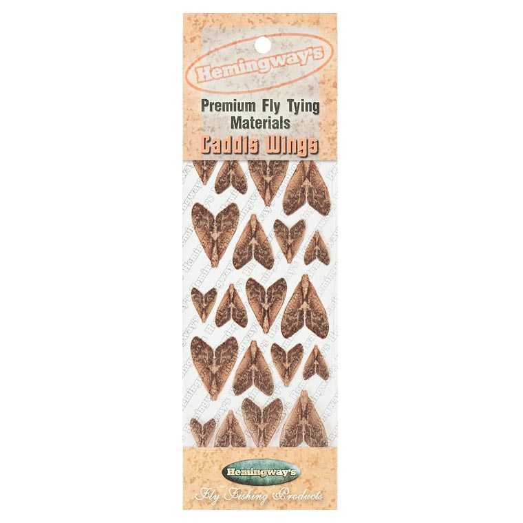 Hemingway's Caddis Wings Brown vel. MIX