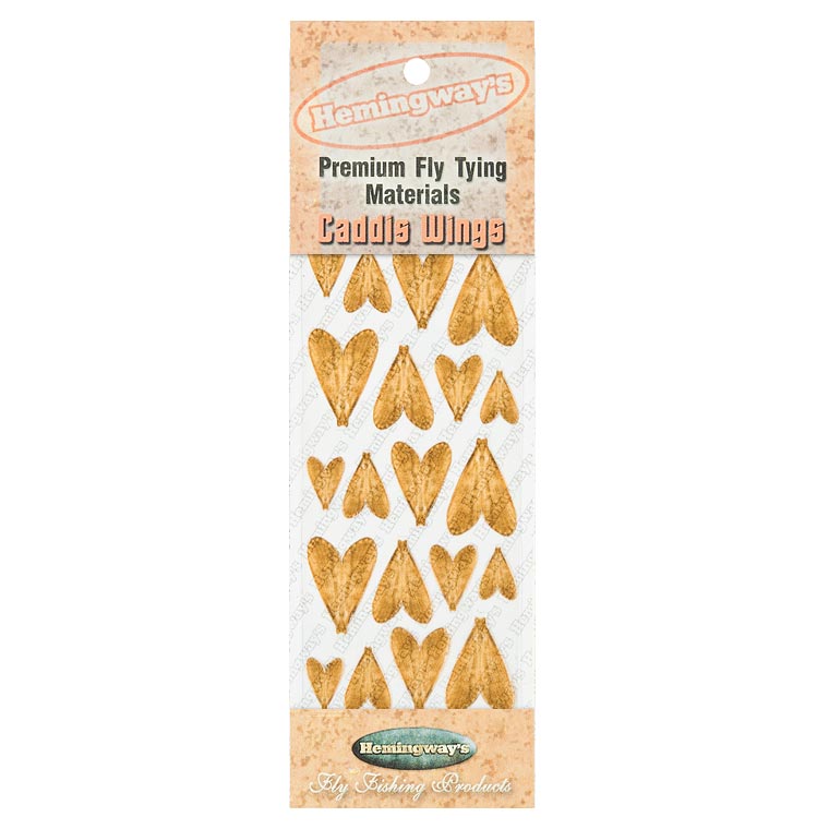 Hemingway's Caddis Wings Cinnamon vel. MIX