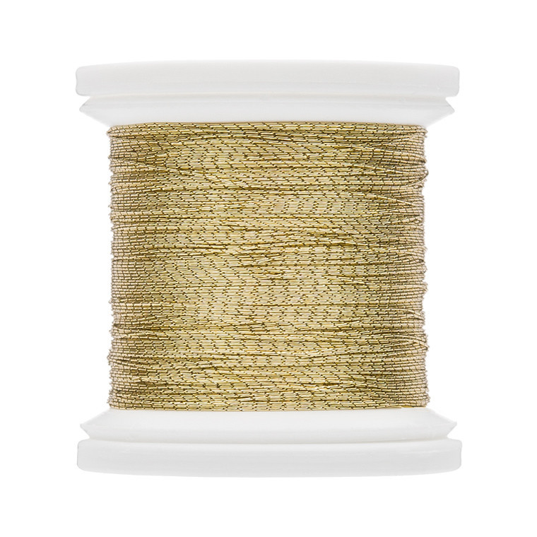 Oválná lametka Hends Oval Tinsel Light Gold