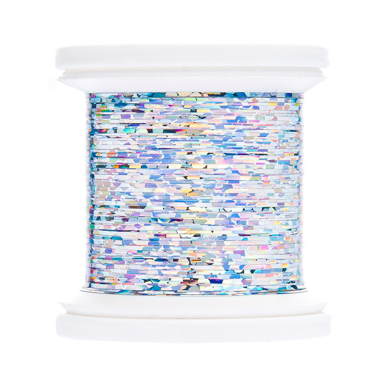 Holografická lametka  Hends Holographic Tinsel Silver