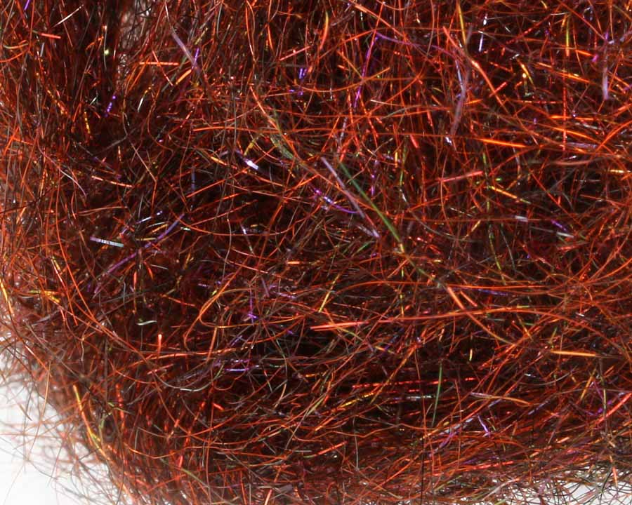 Sybai Peacock Dubbing UV Copper Brown