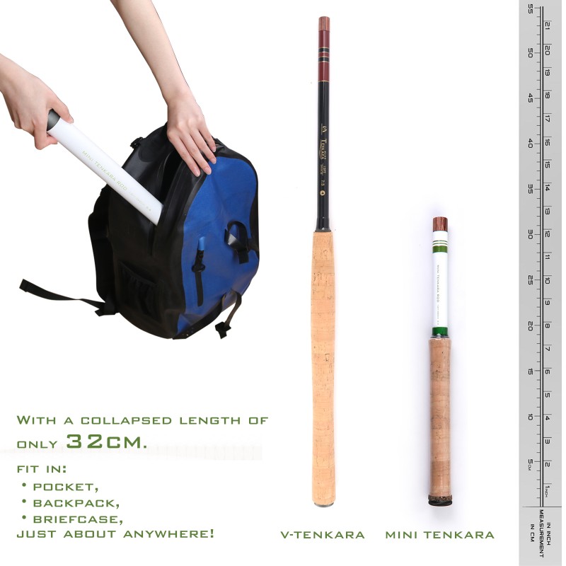 Tenkara prut Maxcatch MINI 12ft (360cm)