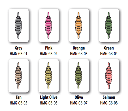 Hemingway's Gammarus realistická zádová folie vel. M