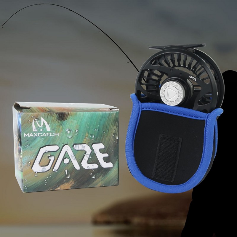 Muškařský naviják Maxcatch GAZE Black 6/7