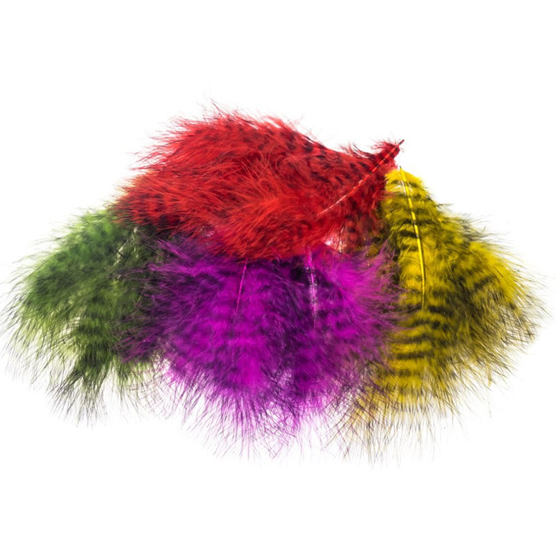 Hends Grizzly Marabou Salmon