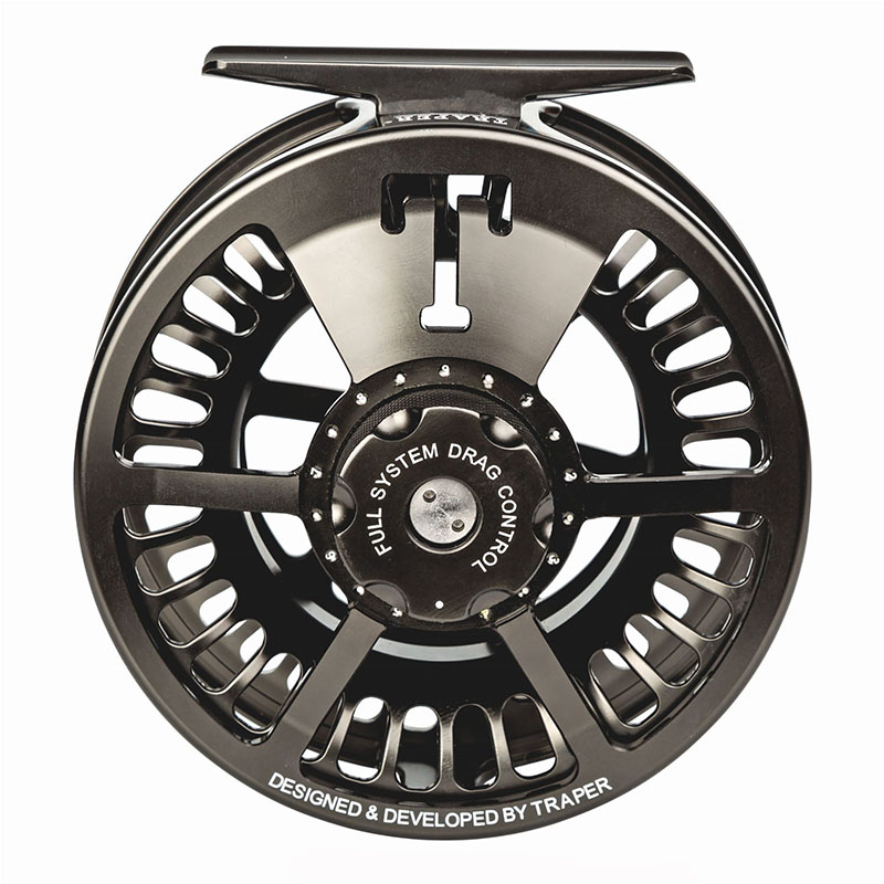 Muškařský naviják Traper Warrior 2025 Gun Smoked