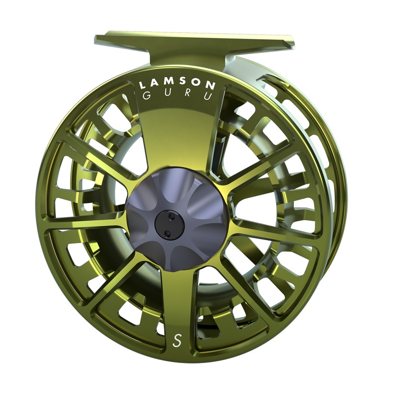 Muškařský naviják Waterworks Lamson Guru -9+ Olive Green