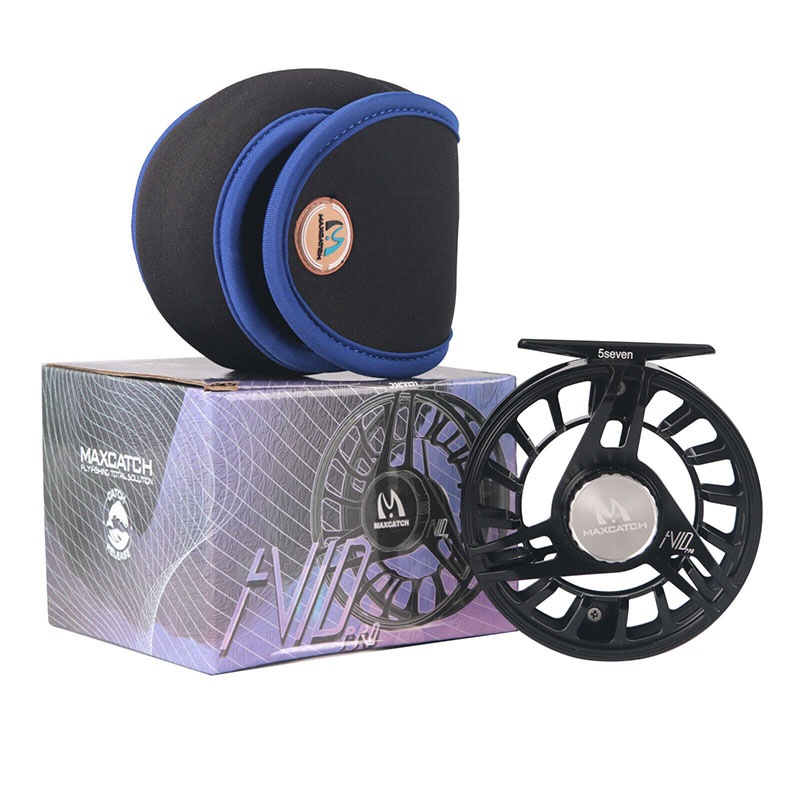 Muškařský naviják Maxcatch AVID PRO Belize Black 9/11