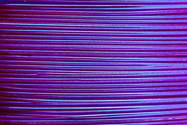 Troutline UV Ribbing Fibers Violet