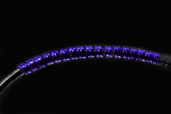 Troutline UV Ribbing Fibers Pearl Purple