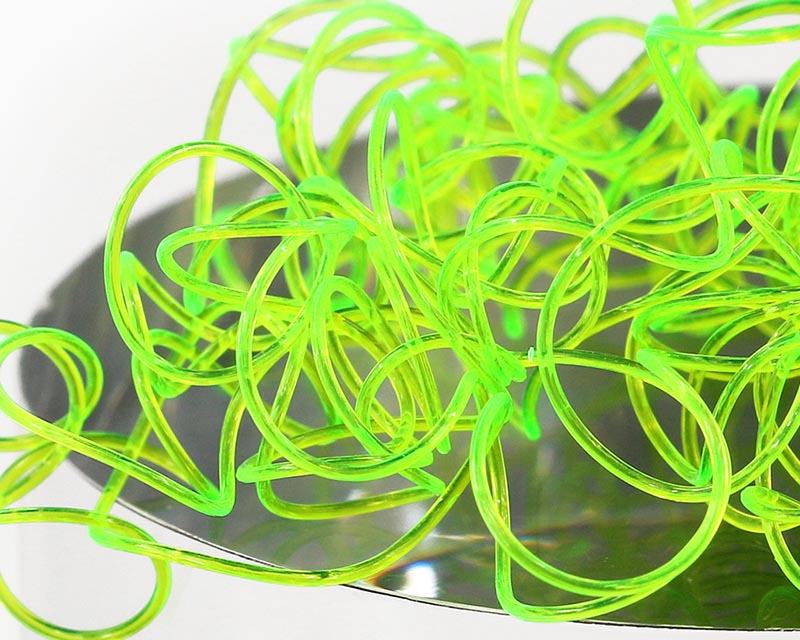 Sybai Wiggly Worms Fluo Chartreuse