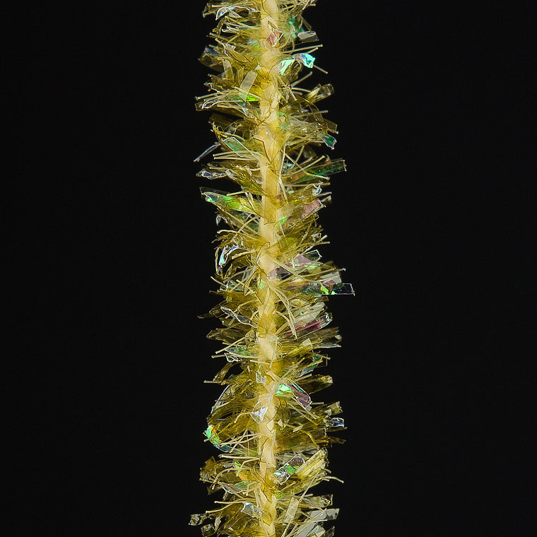 Hends Krystal Chenille Khaki 10mm