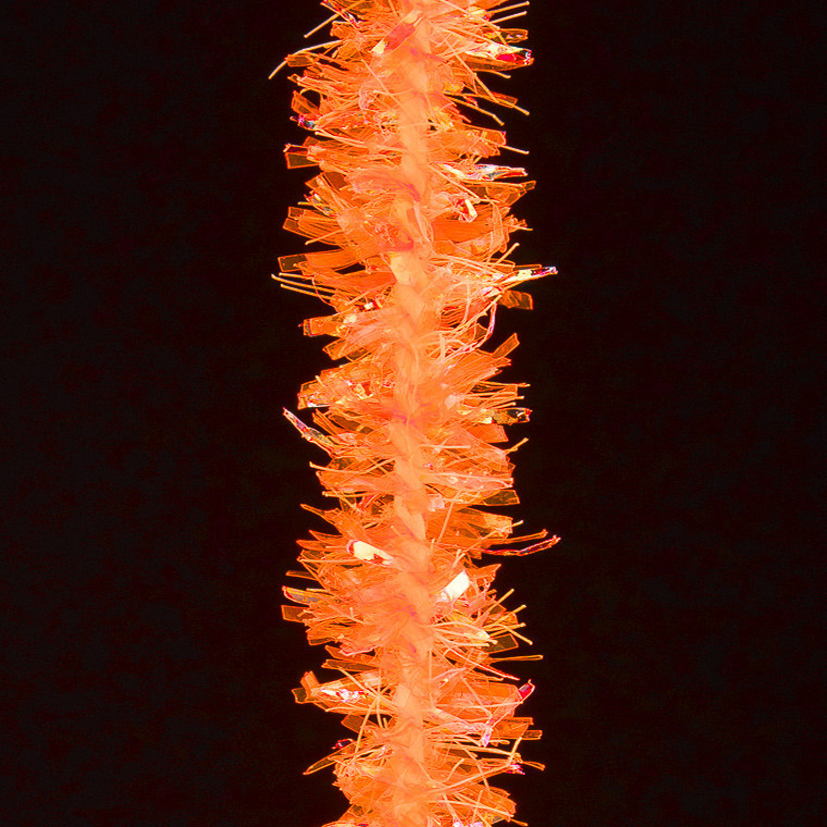 Hends Krystal Chenille Hot Orange Fluo 4mm