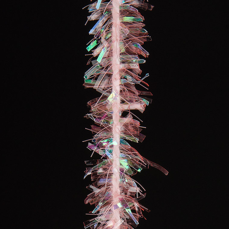Hends Krystal Chenille Pink 4mm