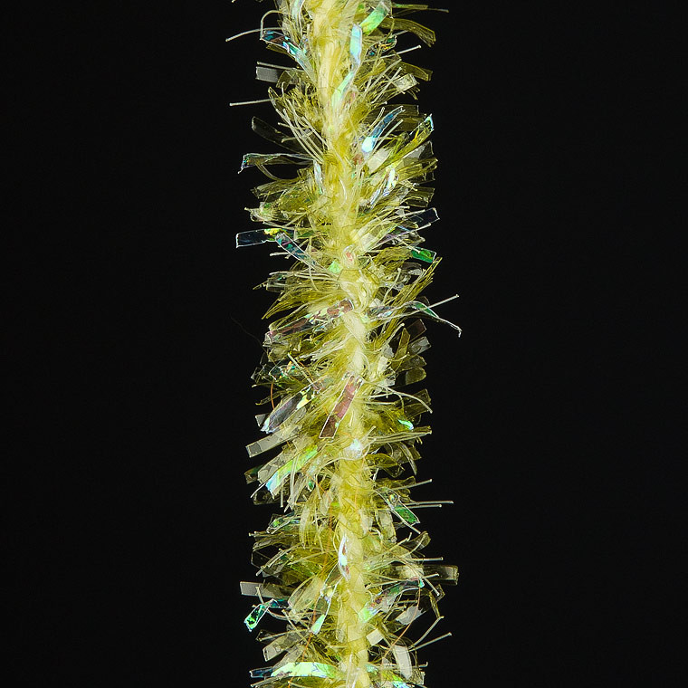 Hends Krystal Chenille Light Khaki 6mm
