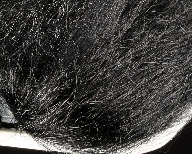 Sybai Fine Trilobal Wing Hair Black