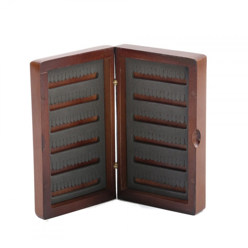 Krabička na mušky Maxcatch WOODEN MICRO SLIT