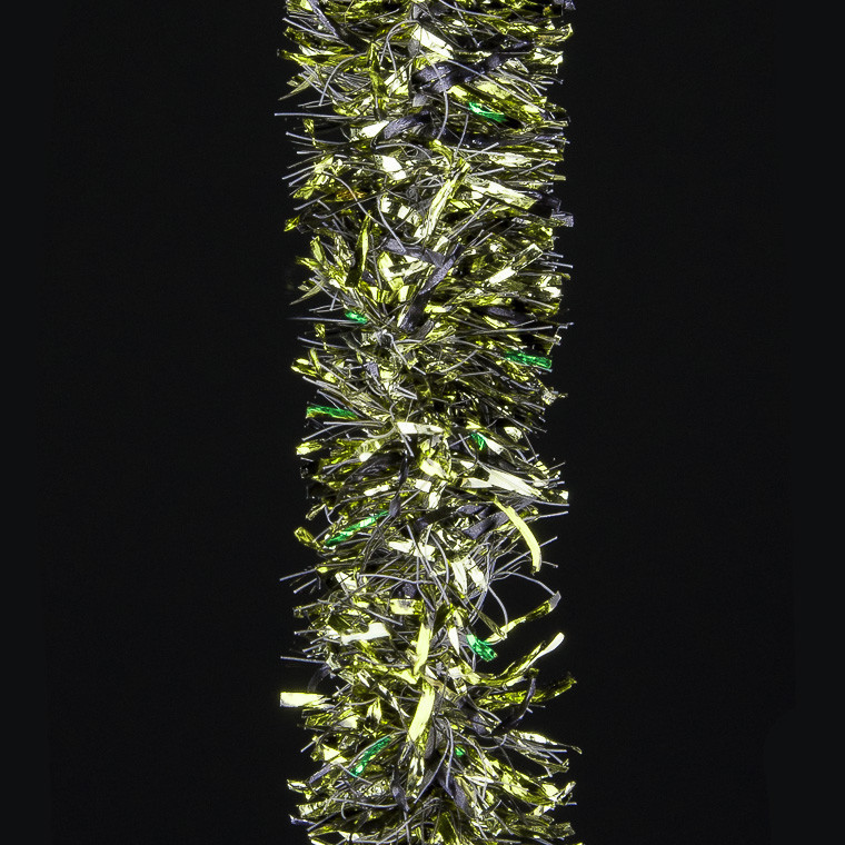 Hends Tinsel Chenille Peacock/Brass