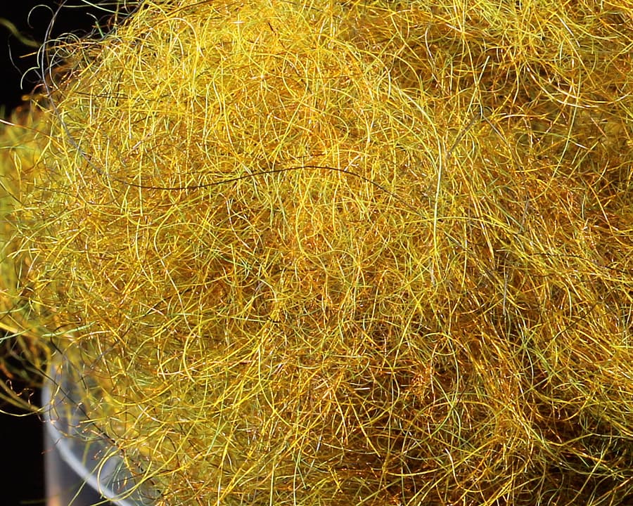 Sybai Nymph SLF Dubbing Golden Olive