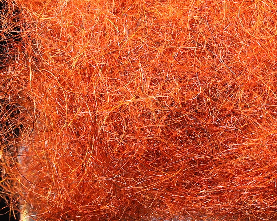 Sybai Nymph SLF Dubbing Burnt Orange